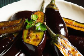 Savor the Bold Flavors of Chinese Eggplant in Spicy Garlic Sauce