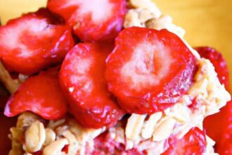 Deliciously Easy Strawberry Oat Bars: A Healthy Delight!