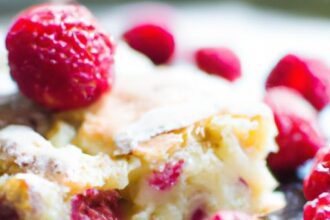 Decadent White Chocolate Raspberry Blondies: A Sweet Delight