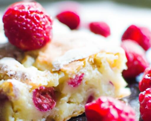 Decadent White Chocolate Raspberry Blondies: A Sweet Delight