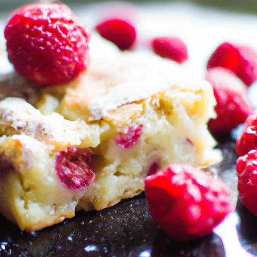 Decadent White Chocolate Raspberry Blondies: A Sweet Delight