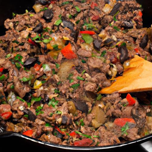 Quick & Delicious: Easy Low-Carb Ground Beef Skillet Recipe