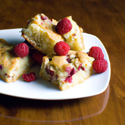 Decadent⁢ White⁢ Chocolate ⁣Raspberry Blondies: ⁣A ⁤Sweet Delight