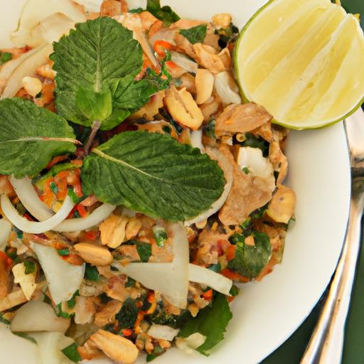 Discover Larb gai: A Zesty Journey into Thai Chicken Salad