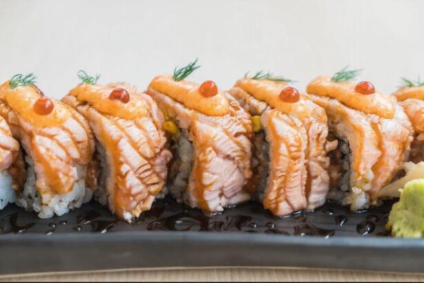 Salmon Sushi Bake