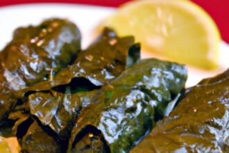 Wrapped in Flavor: The Art of Vegetarian Stuffed Grape Leaves