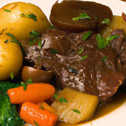 Succulent Slow Cooker Pot Roast: A Veggie-Laden Delight