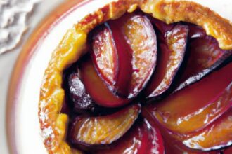 Decadent Plum Tart with Muscovado: A Sweet Delight Unveiled