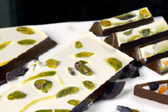 Decadent Delight: The Art of Pistachio-Filled Chocolate Bars