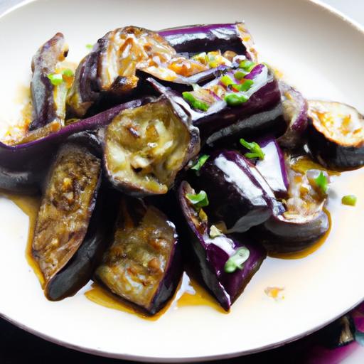 Savor the Flavor: Chinese Eggplant with Spicy Garlic Sauce