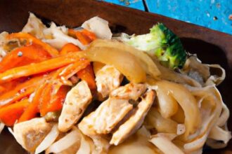 Savor the Flavor: Easy Chicken Stir Fry Udon Recipe