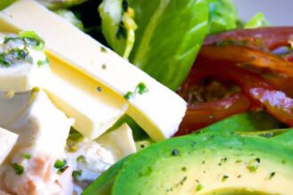 Deliciously Keto: Creamy Chicken Salad with Avocado Bliss