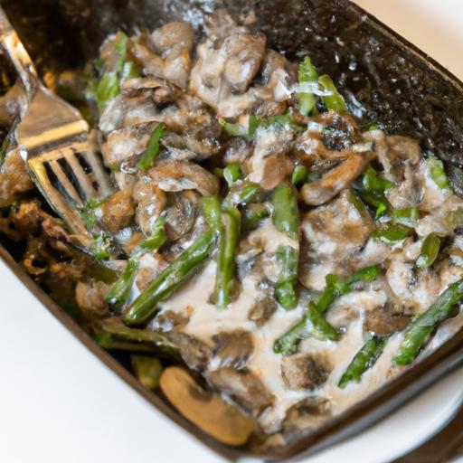 Reviving Tradition: Cream of Mushroom Green Bean Casserole