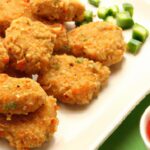 Deliciously Baked Tofu Nuggets: A Savory Snack Sensation!