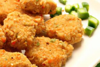 Deliciously Baked Tofu Nuggets: A Savory Snack Sensation!