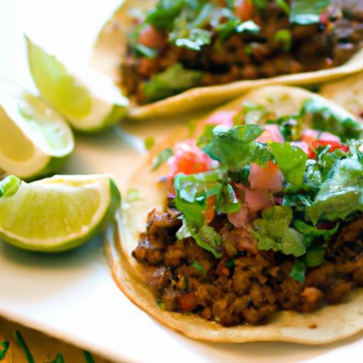 Delicious Lentil Tacos with Salsa: A Flavorful Twist