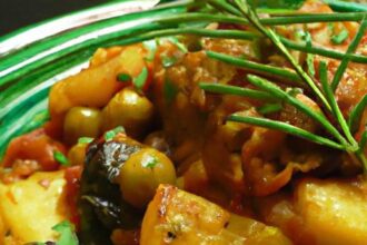 Delightful Vegetarian Tagine: A Flavorful Moroccan Adventure