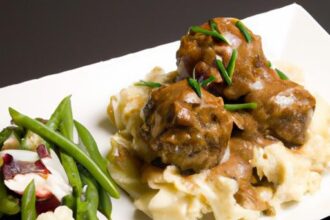 Savor the Fusion: Meatball Stroganoff Reimagined