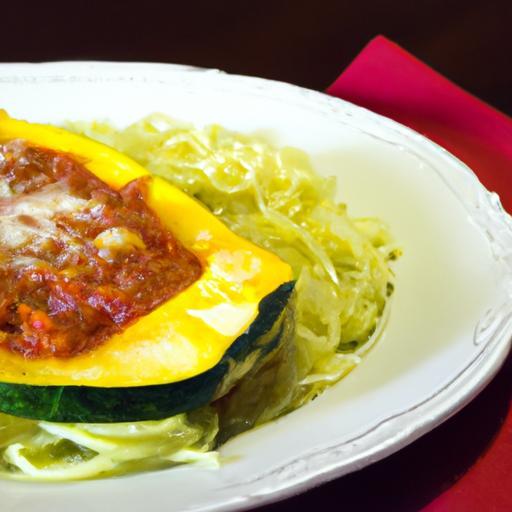 Deliciously Healthy: Spaghetti Squash with Marinara Magic