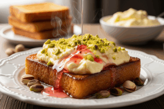 Aish El Saraya: A Luxurious Middle Eastern Sweet Toast Dessert