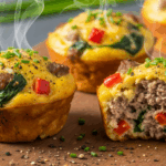 Turkey Beef and Egg Muffin