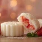 Strawberry Snow Skin Mooncakes