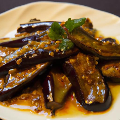 Savor the Flavor: Chinese Eggplant with Spicy Garlic Sauce