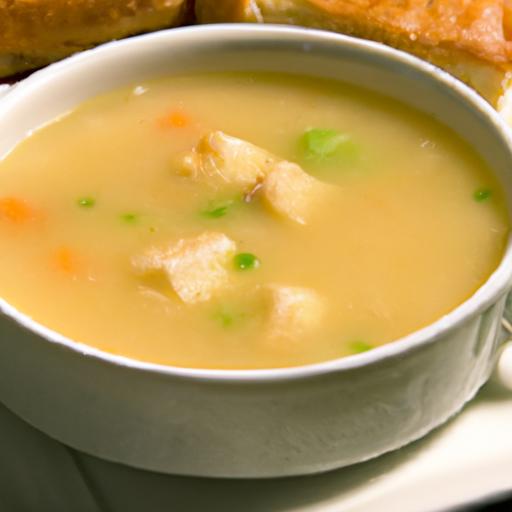 Comfort in ​a bowl: Low Carb​ Chicken pot⁣ Pie Soup Recipe