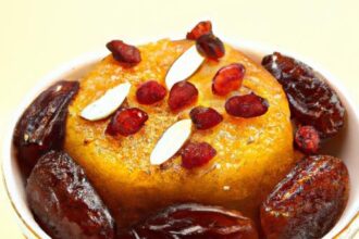 Tamriya: A Sweet Symphony of Dates and Semolina Delight
