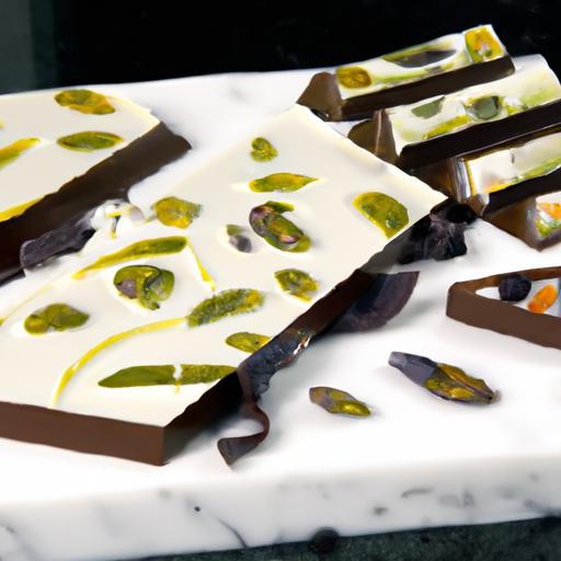 Decadent Delight: The Art of Pistachio-Filled Chocolate Bars