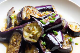 Savor the Flavor: Chinese Eggplant with Spicy Garlic Sauce