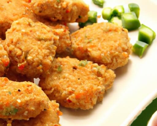 Deliciously Baked Tofu Nuggets: A Savory Snack Sensation!