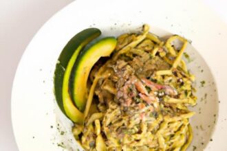 Indulge in Creamy Avocado Pasta: A Delicious Recipe Guide