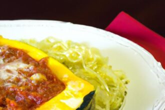 Deliciously Healthy: Spaghetti Squash with Marinara Magic