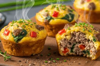 Turkey Beef and Egg Muffin