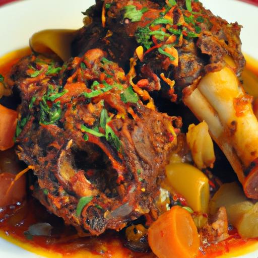 Succulent Middle Eastern Lamb Shanks:​ A Slow Cooker Delight