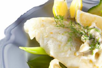 Zesty Baked Cod with Lemon and Dill: A Fresh Flavor Delight