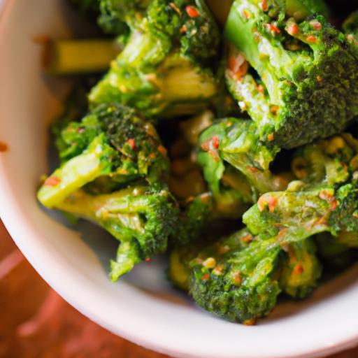 Deliciously Roasted Broccoli: Elevate with Creamy Basil Bliss!