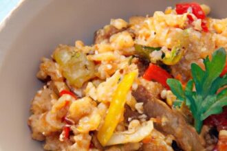Savory Kimchi Fried Rice with Beef: A Flavorful Fusion Dish