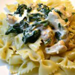 Savor the Richness: Creamy Chicken Florentine Pasta Delight