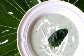 Delightful Callaloo Soup: A Creamy Coconut Milk Fusion