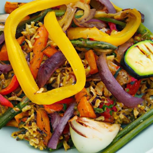 Wholesome Delight: Freekeh Salad with Roasted Veggies