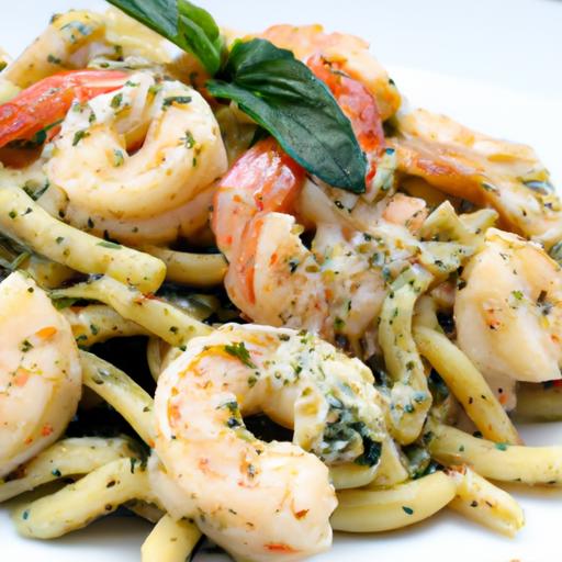 Delicious⁢ Keto Pesto Shrimp Pasta: A Low-Carb ​Delight!