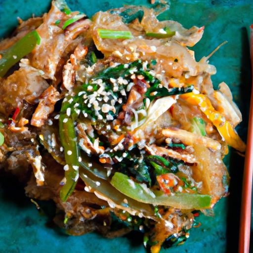 Mastering Korean Japchae: The Art of Glass Noodle​ Stir Fry