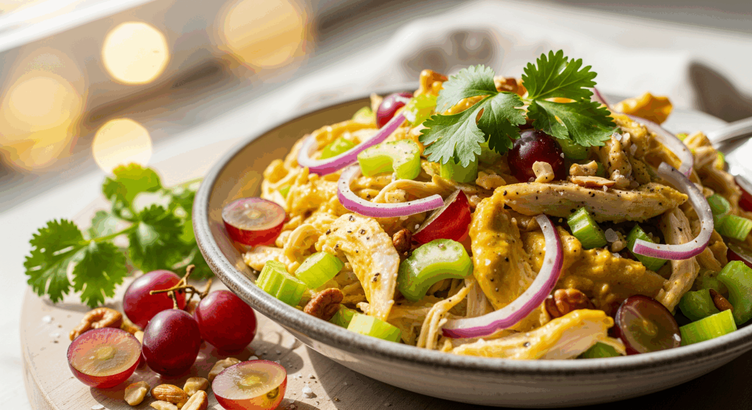 Curry chicken salad