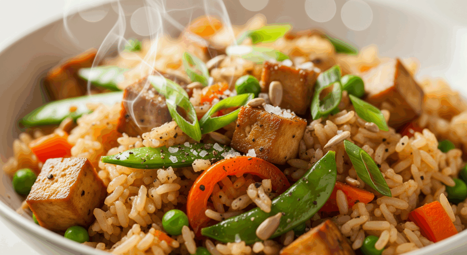 Protein-Packed Vegetarian Fried Rice: An Easy, Flavorful 20-Minute Meal
