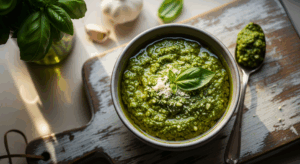 Easy Nut-Free Pesto: An Allergy-Friendly Basil Sauce