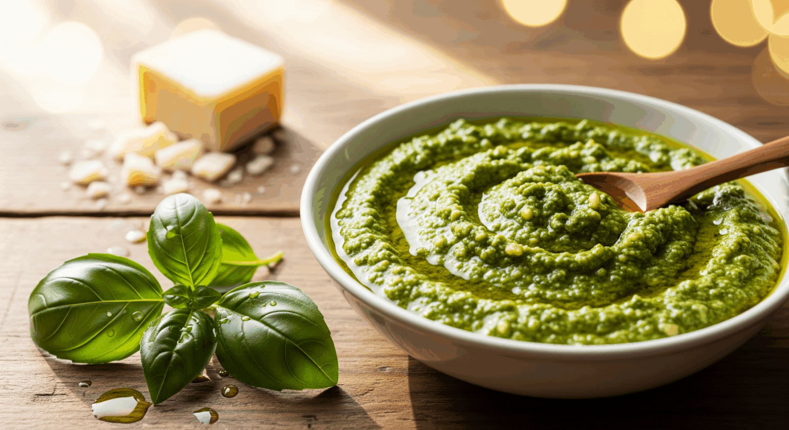 Easy Nut-Free Pesto: An Allergy-Friendly Basil Sauce