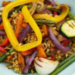 Wholesome Delight: Freekeh Salad with Roasted Veggies