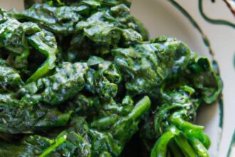 Delicious Keto Creamed Spinach: A Low-Carb Delight!